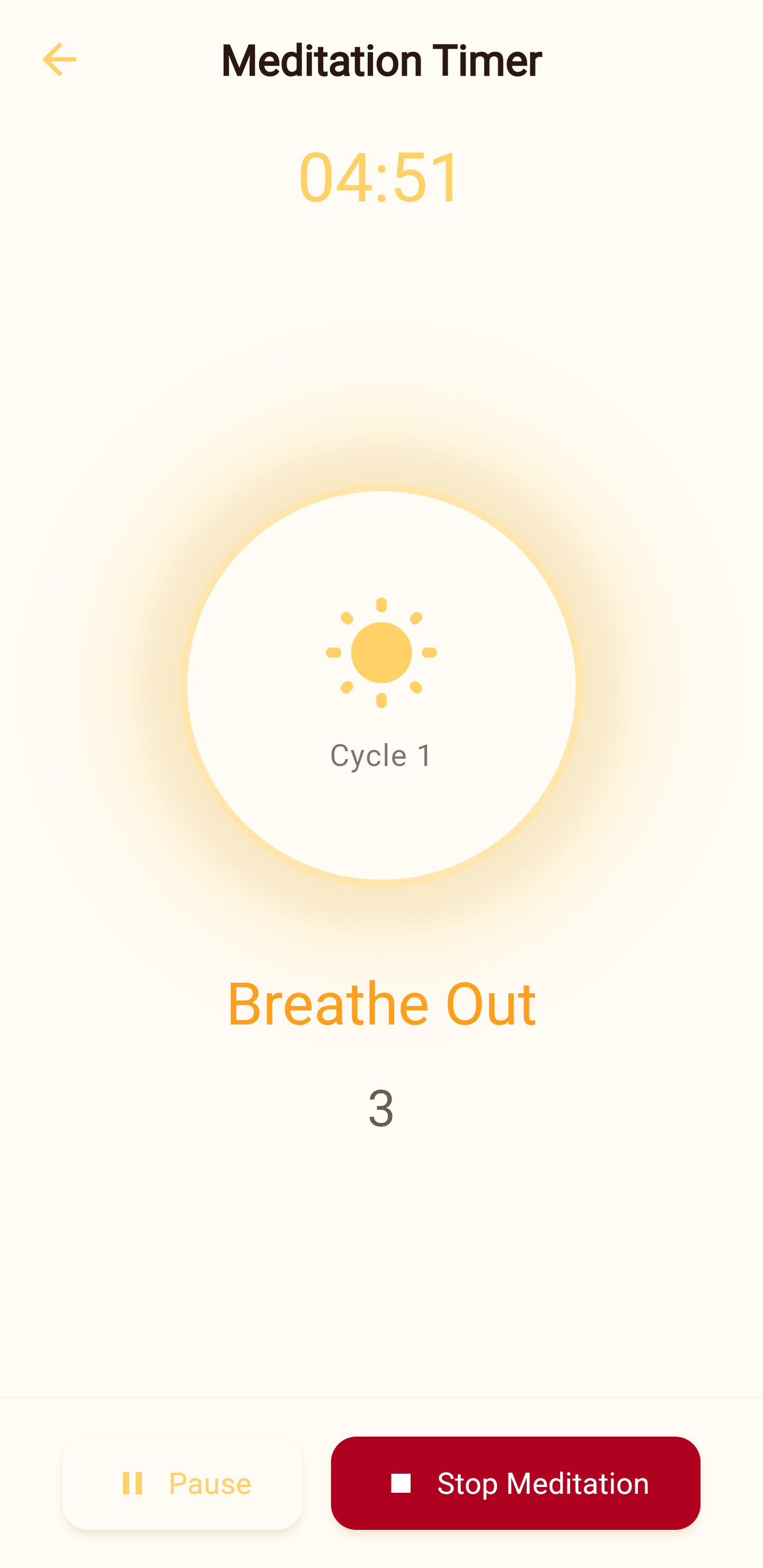Helios meditation breathing exercise
